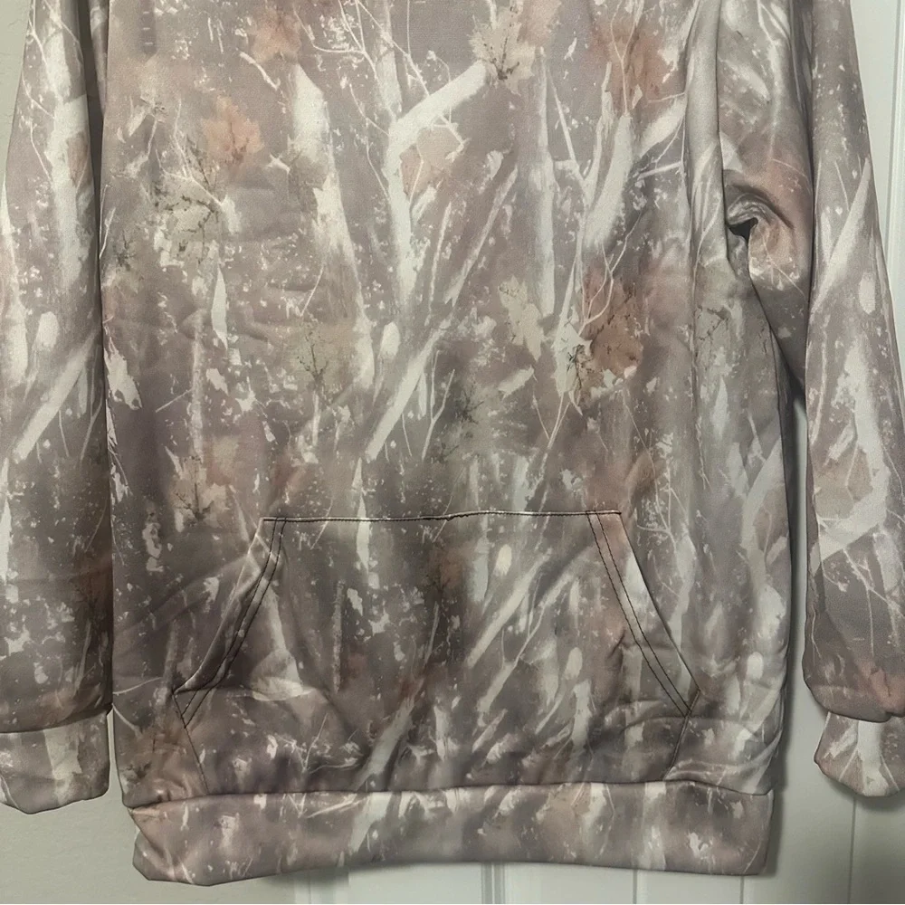 Camouflage Hoodie‎ Kangaroo Pocket Size Small Unisex Hunting Winter Pullover